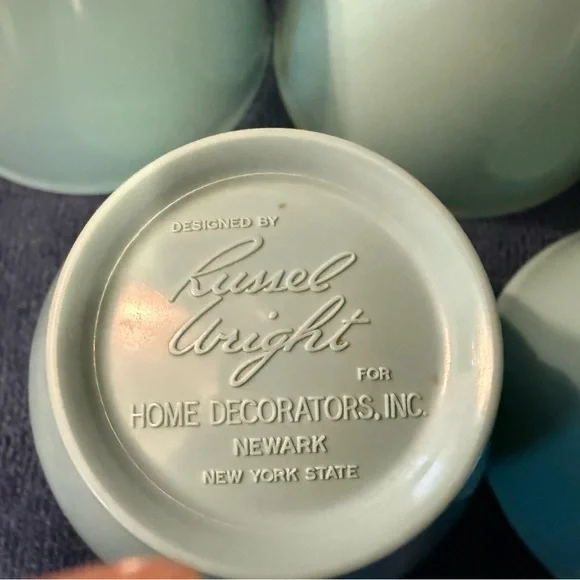 Russell Wright Vintage possibly dessert bowls set of 5. - Picture 5 of 5